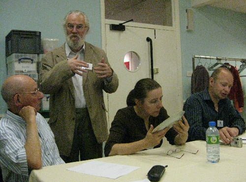 Members at a handling session